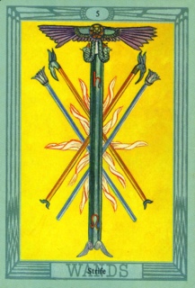Пятерка жезлов