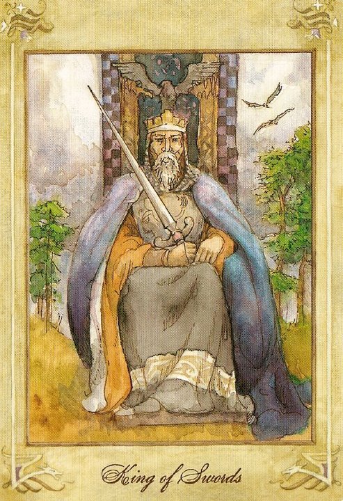 Предыдущая карта. Король мечей